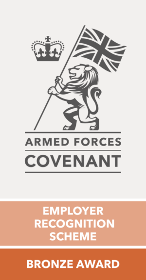 An image of the bronze award from the armed forces covenant