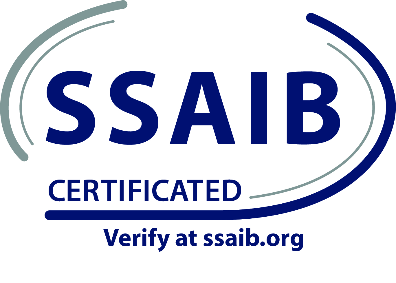 The logo for SSAIB